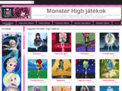 Részletek : Legjobb Monster High játékok ingyen